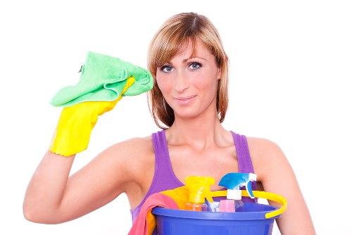 Local house clearance team removing furniture and household items in Cleaninghouse