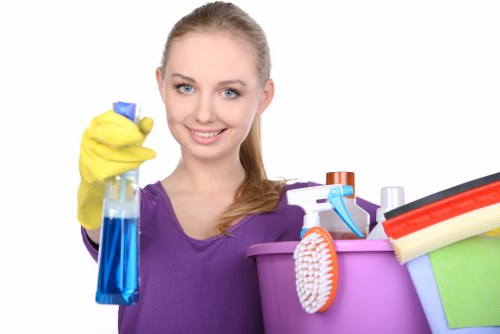 A spotless interior space representing the final results of Cleaninghouse services
